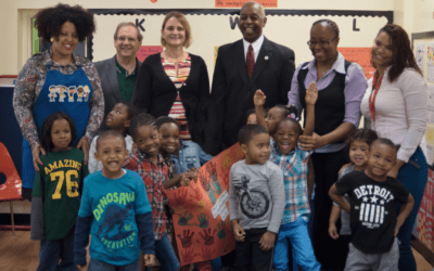 Trenton Mayor Eric Jackson Visits Millhill Child & Family Development Abbott Preschool and Counseling Center
