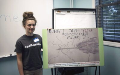 Millhill Trenton PEERS Collaborate with Mercer County Gang Task Force to Create Awareness Campaign with Artwork Displayed on Billboards